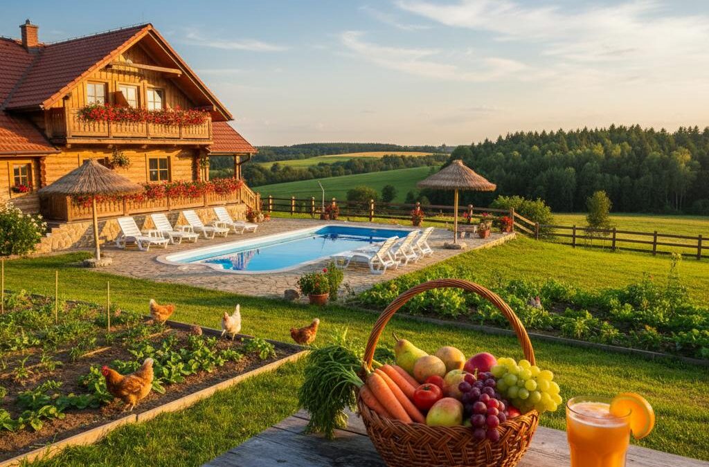 Jakie udogodnienia oferują gospodarstwa agroturystyczne?