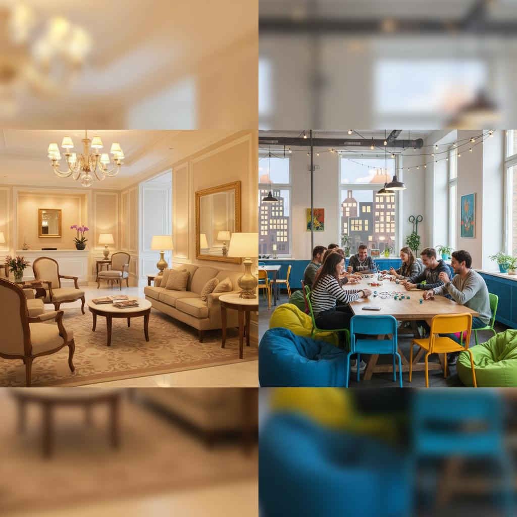 Czym różni się hostel od hotelu?