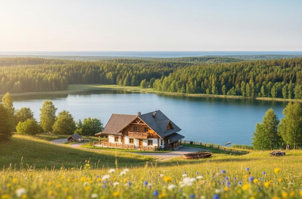 Gdzie znaleźć agroturystykę nad jeziorem, morzem lub w lesie?