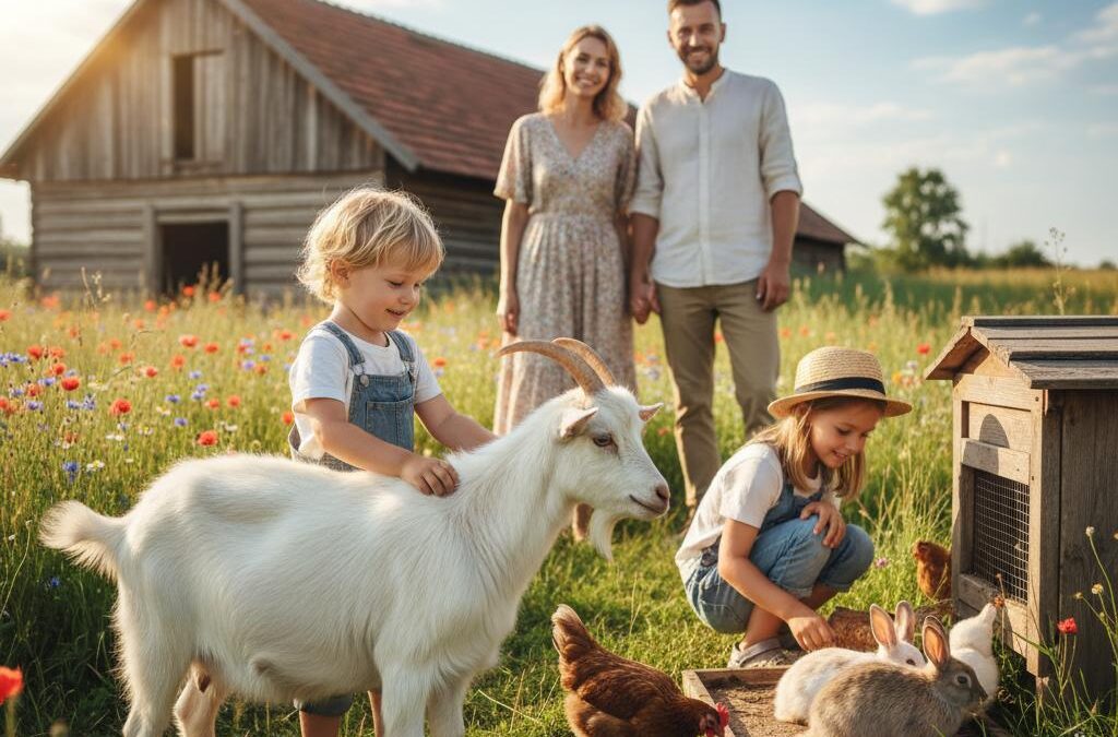 Jakie atrakcje oferuje agroturystyka, szczególnie dla rodzin z dziećmi?